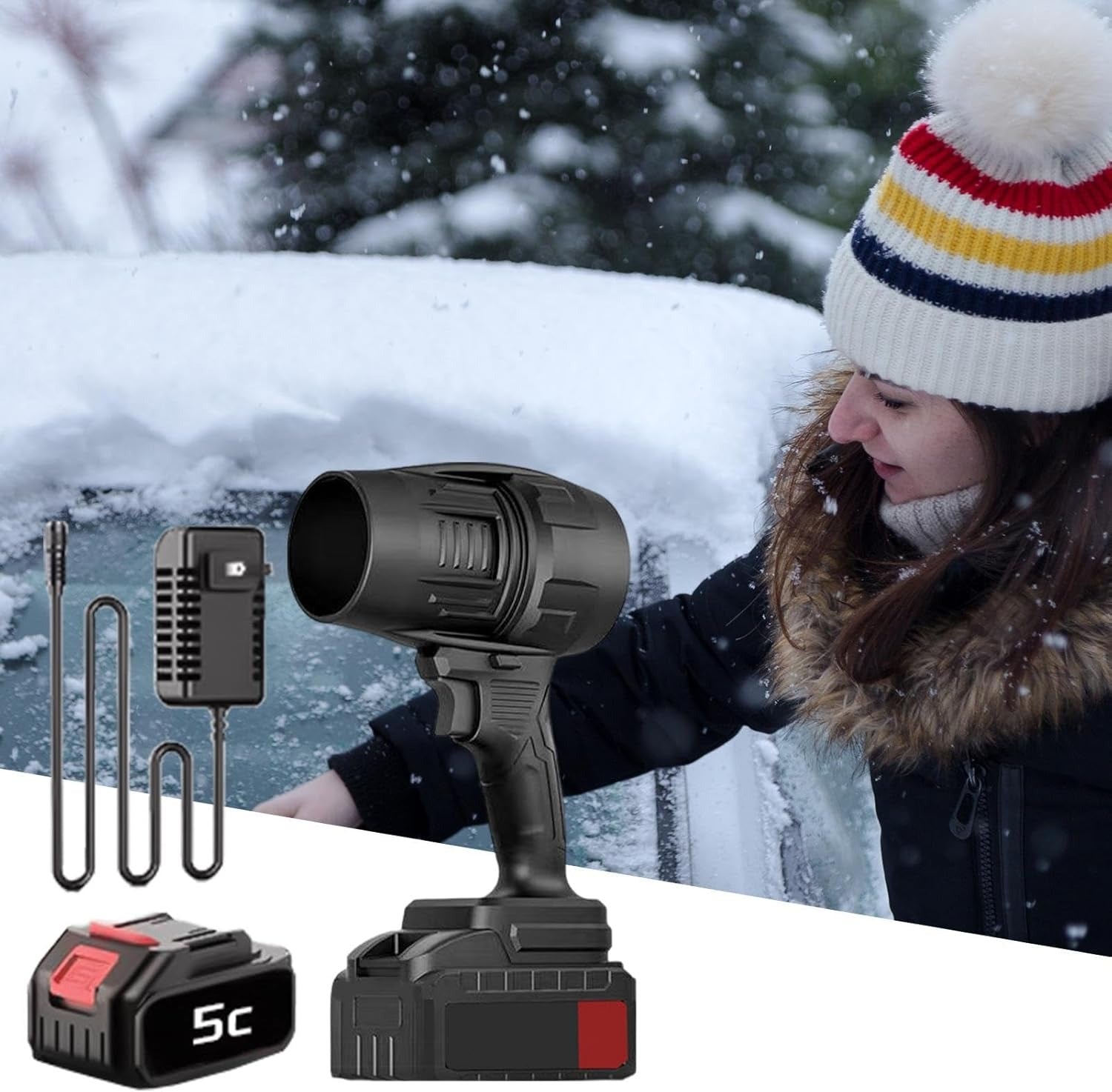Soplador En Seco Ultra Potente Recargabl